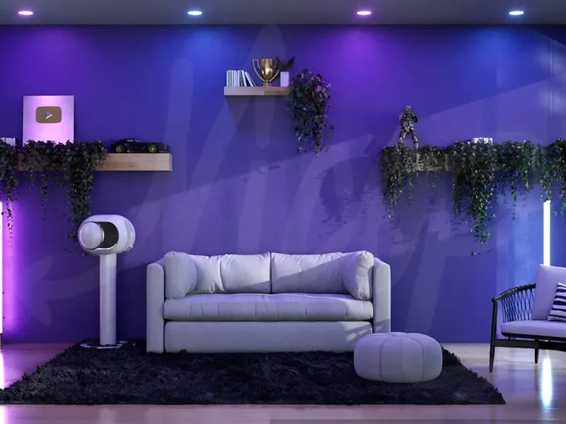 Décors 3D pour fond vert · Streamers