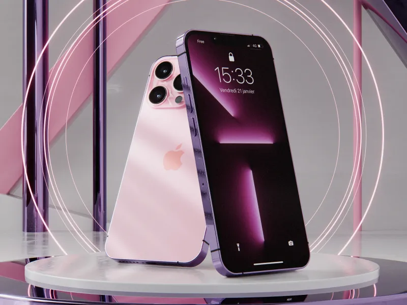 iPhone 13 Pro — Misty Pink