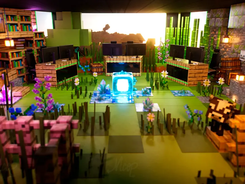 Inoxtag — Arena Minecraft