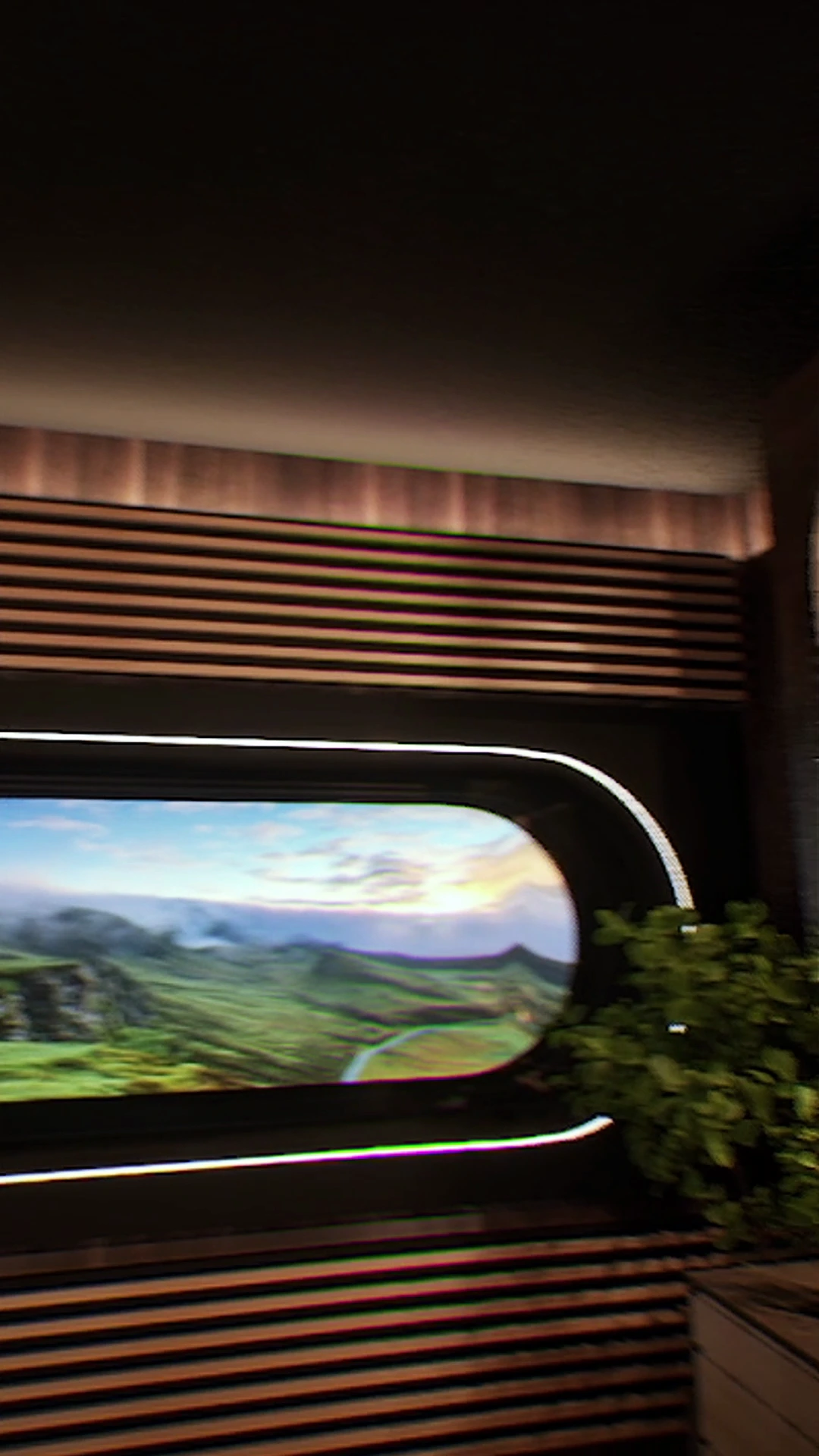 Kameto — Studio 3D — L’écran dans son habillage lumineux.