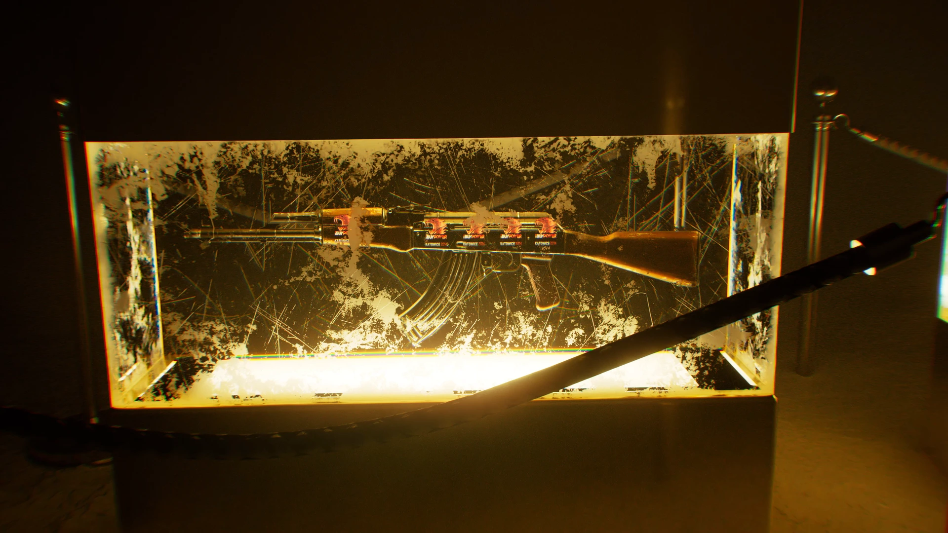 MushLeVrai — CS:GO — La collection sous une lumière dorée.