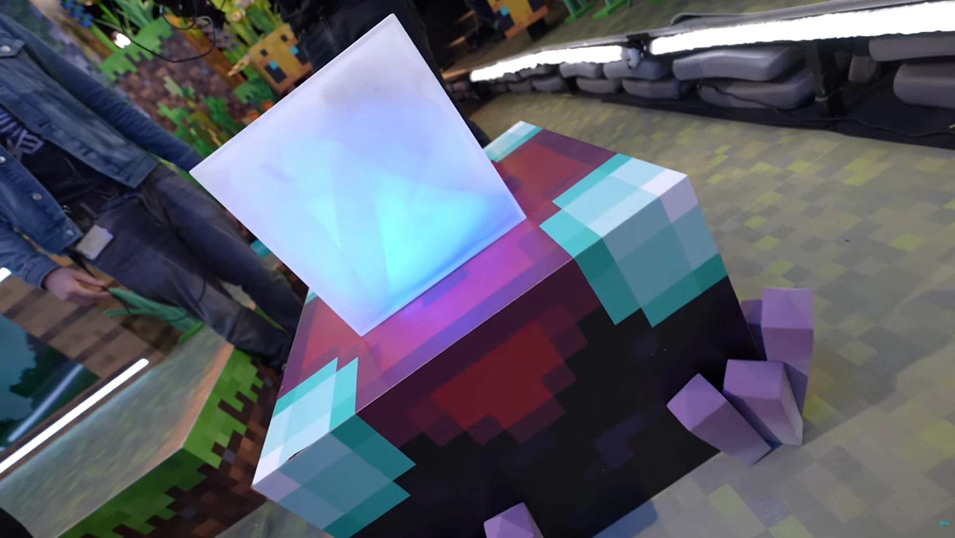 Inoxtag — Arena Minecraft — Le cœur du plateau