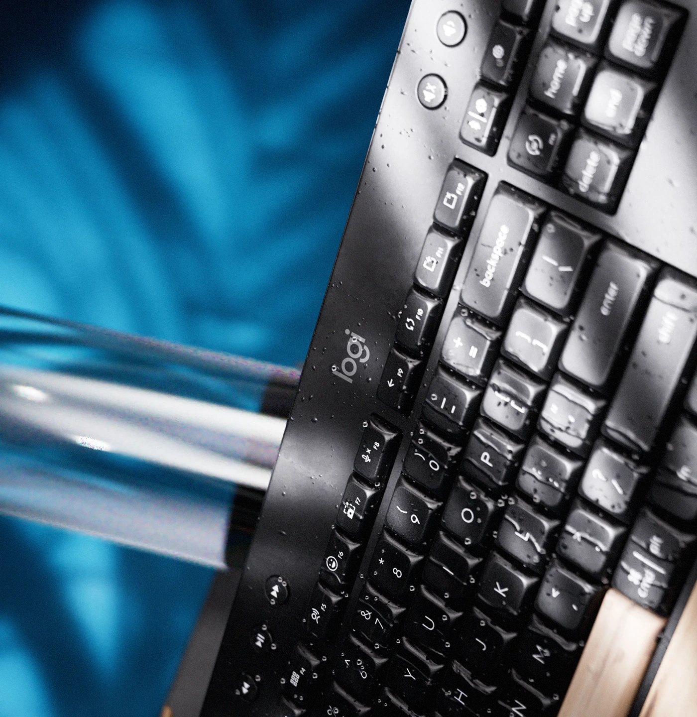 Logitech K650 — CGI — étude 3D, vue 3