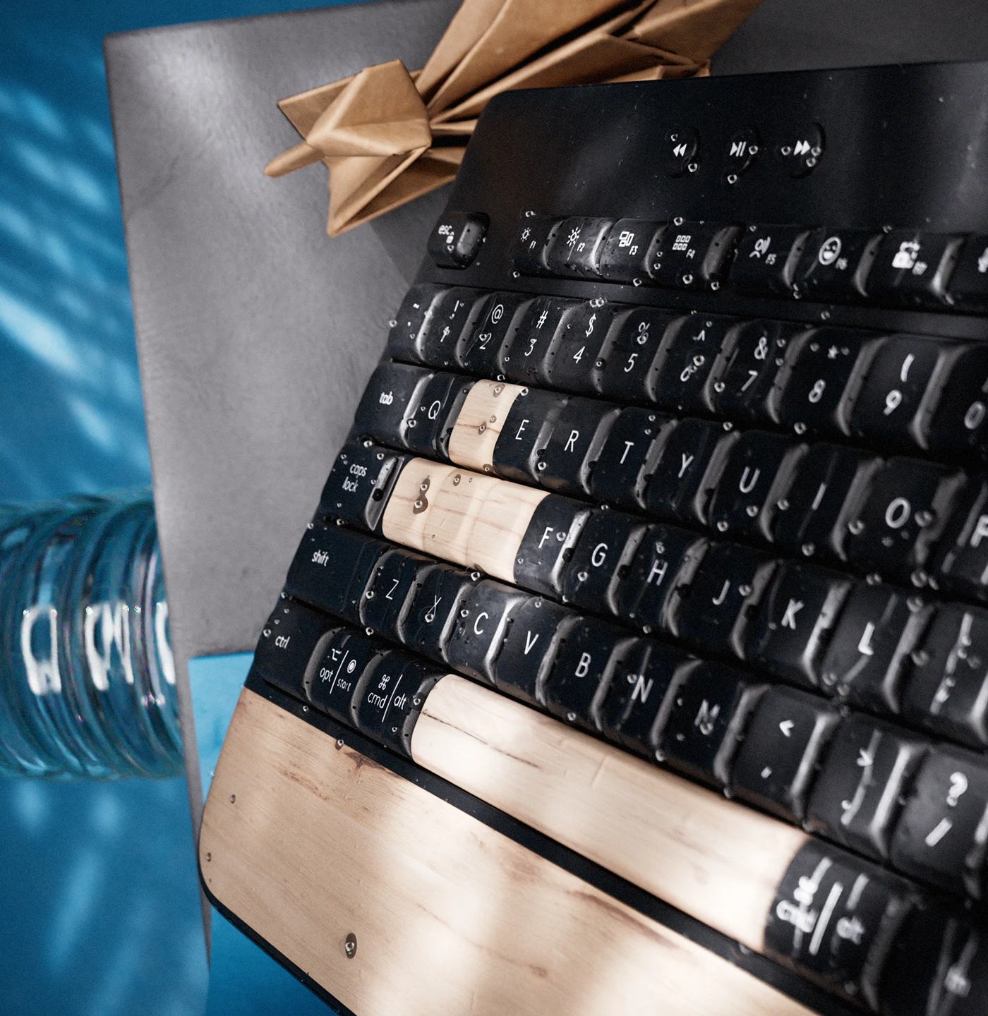 Logitech K650 — CGI — étude 3D, vue 4