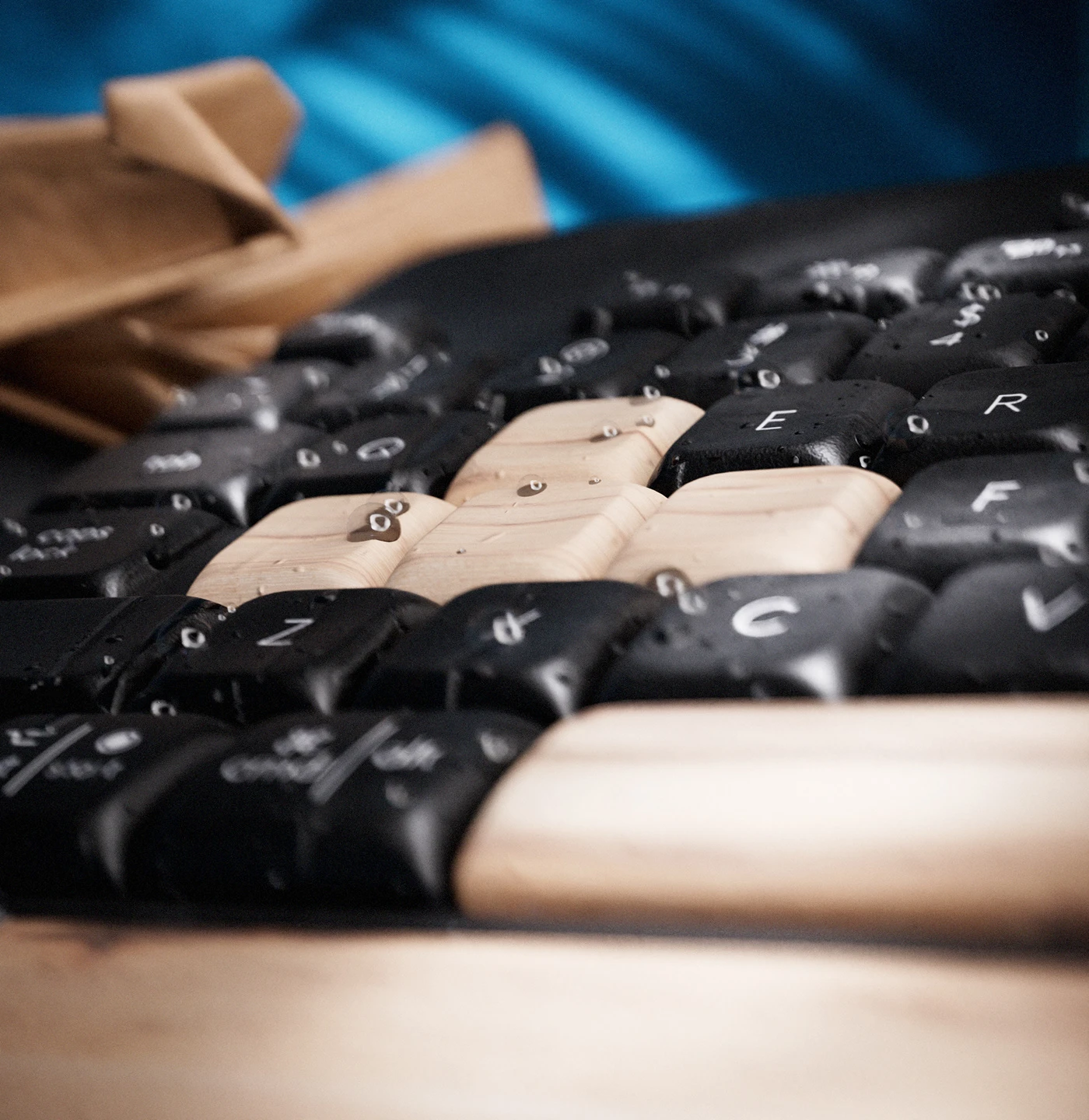 Logitech K650 — CGI — étude 3D, vue 5