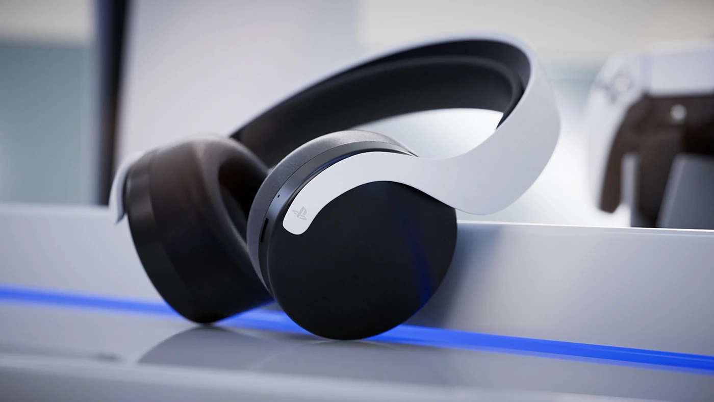 PlayStation 5 — CGI — étude 3D, vue 2